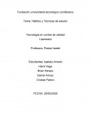 Tecnicas y habitos de estudio