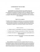 LA PERSONALIDAD Y SUS FACTORES