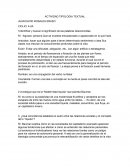 Actividad tipologia textual. Identificar y buscar el significado de las palabras desconocidas