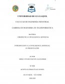 Resumen inteligencia artificial