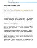 Historia constitucional de mexico