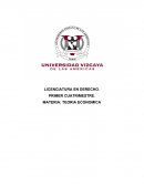 Resumen de teoría económica