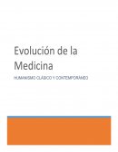 EVOLUCIÓN DE LA MEDICINA