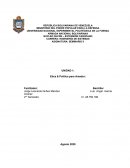 Trabajo Etica & Politica Para Amador Fernando Savater