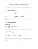 Medidas de tendencia central