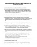 LA EDUCACIÓN ESPECIAL COMO CIENCIA Y PRAXIS EDUCATIVA: ANTECEDENTES HISTÓRICOS