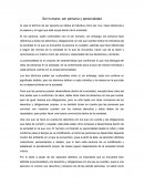 Ser humano, ser persona y personalidad