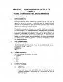 POR EL DIA MUNDIAL DEL MEDIO AMBIENTE