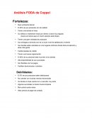 Análisis FODA de Coppel