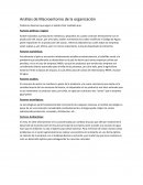 Análisis de Macroentorno de la organización