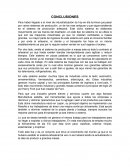 Sistema de producción . CONCLUSIONES,INTRODUCCIÓN