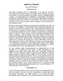 ENSAYO LITERARIO “Los ríos Profundos”