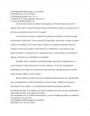 La religiosidad pupular