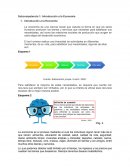 Subcompetencia 1: Introducción a la Economía
