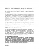 CONCEPTOS DE TRÁFICO Y TRANSPORTE