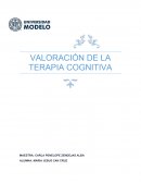 Valoracion de la terapia cognitiva