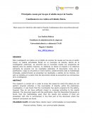 Principales causas por las que el adulto mayor de Soacha Cundinamarca no realiza actividades físicas