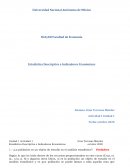 Estadística Descriptiva e Indicadores Económicos