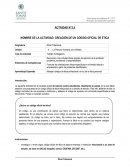 CREACIÓN DE UN CÓDIGO OFICIAL DE ÉTICA