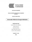 Generador móvil de energía hidráulica