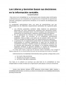 Nota Periodística Contabilidad administrativa