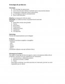 Estrategia de productos