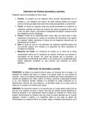 Definición de Fluidos (densidad y presión)