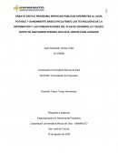 ENSAYO PLAN DE DESARROLLO