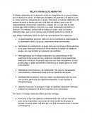 RELATO TRABAJO COLABORATIVO