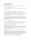 CUESTIONARIO ¿Qué es glifosato?