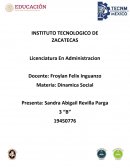 Ensayo de la aplicación de la Dinámica Social