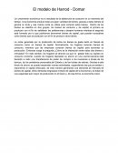 Modelo de Harrod Domar