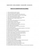 IDEAS DE ALIMENTACION SALUDABLE