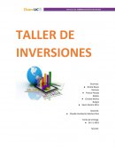 TALLER DE INVERSIONES