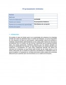 El pensamiento sistémico