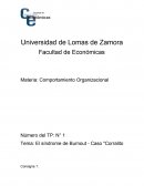 El síndrome de Burnout - Caso "Corralito