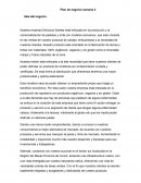 Semana 2 plan de negocio, empresa Delicious Sweets