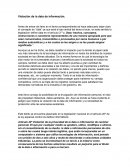 Violación de la data de información