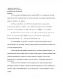 ANÁLISIS DEL ENTORNO MAESTRÍA EN ECONOMÍA