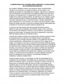 LA IMPORTANCIA DE LOS MOBILIARIOS URBANOS Y SU INFLUENCIA EN LOS ESPACIOS PUBLICOS