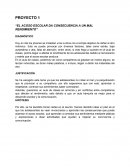 El acoso escolar da consecuencia a un mal rendimiento