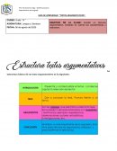 GUÍA DE APRENDIZAJE: “TEXTOS ARGUMENTATIVOS”