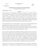 Informe de Práctica de Laboratorio. Química General