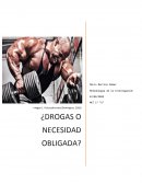 ¿Drogas o necesidad obligada?
