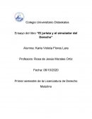 Ensayo del libro “El jurista y el simulador del Derecho”
