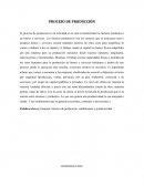 Proceso de producción