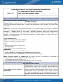 Presentación problema ético a nivel organizacional o empresarial