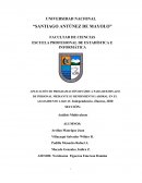 Análisis de multivariante - aplicación hospedaje LAKE 69