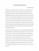 El arte poético de la lírica moral