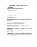 Acta constitutiva el puerto de Liverpool, S.A.B. de C.V